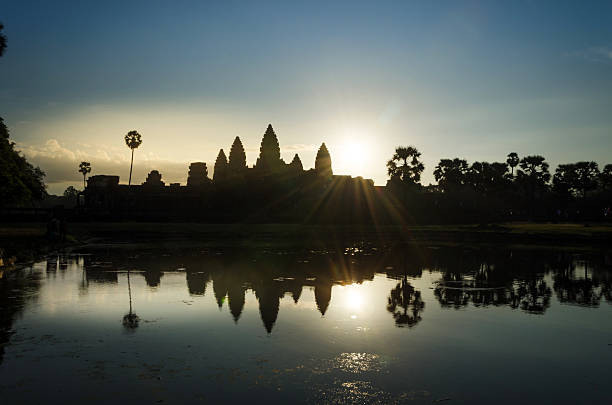 istock Sunrise at Angkor Wat temple in Siem Reap 506444930