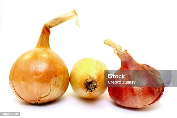 Beautiful Onion On A White Background Stock Photo - Download Image Now - Agriculture, Crying, Food
