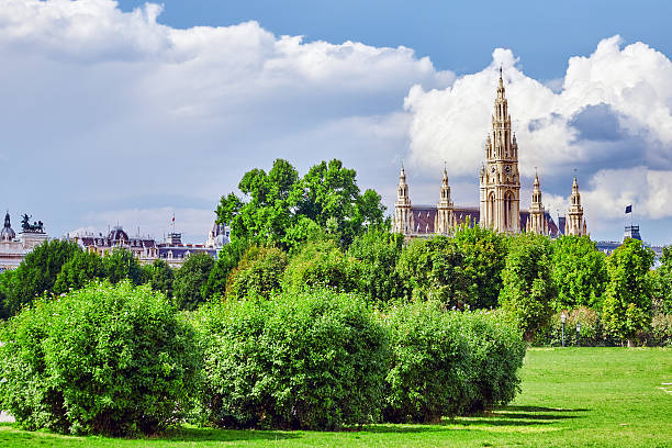 istock Vienna's Town Hall (Rathaus) at daytime.Vienna. 506469982
