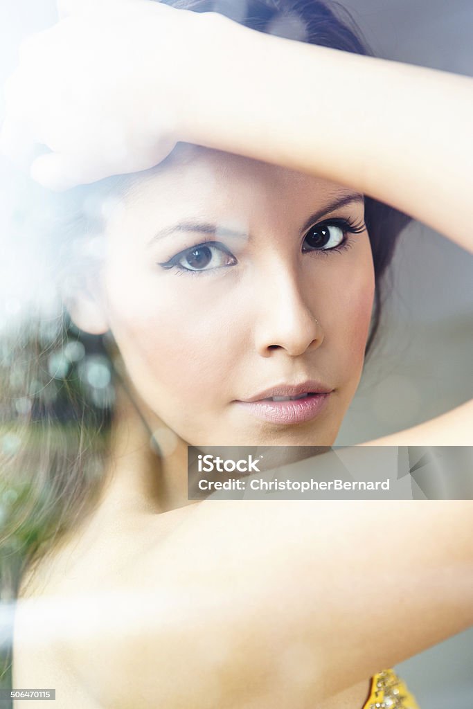 Attractive young woman. Portrait of a beautiful young woman. 20-24 Years Stock Photo