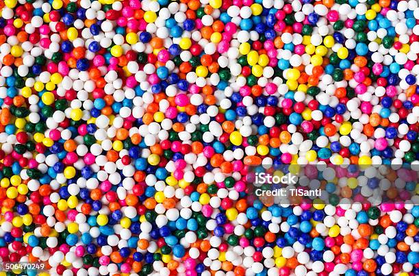 Colourful Sugar Grain Stock Photo - Download Image Now - Cake, Chocolate, Decoration