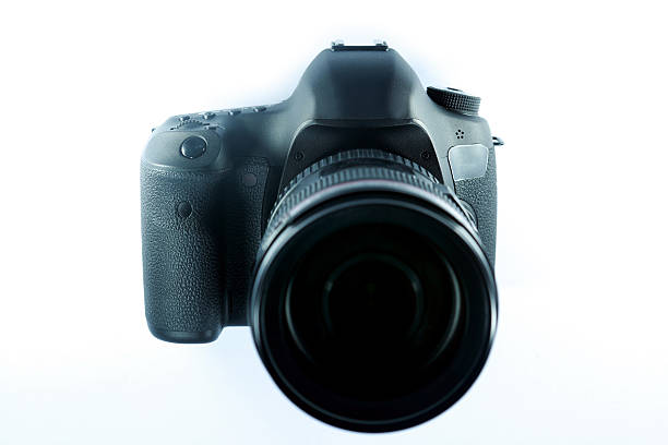 istock dslr photocamera isolated on white 506470935