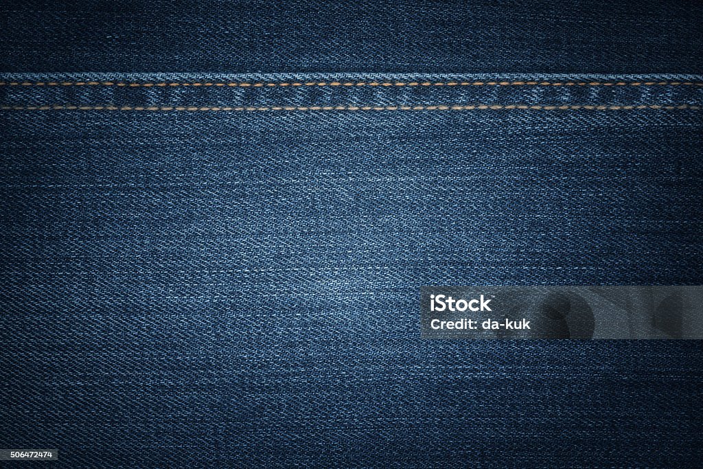 Jeans texture Horizontal jeans texture. Stock photo. Shoot on Sony A7r II (ILCE-7RM2) 42MP. Denim Stock Photo