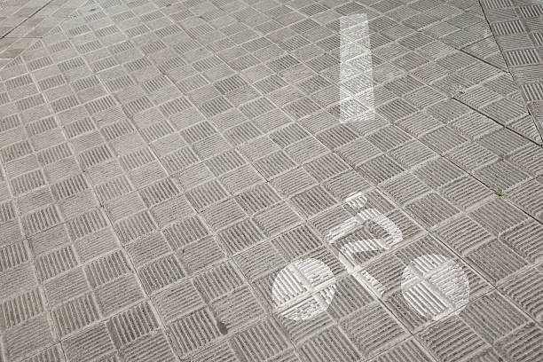 istock Bike Lane Symbol 506474938