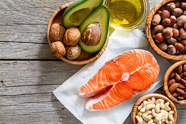 istock Selection of healthy fat sources 506481438