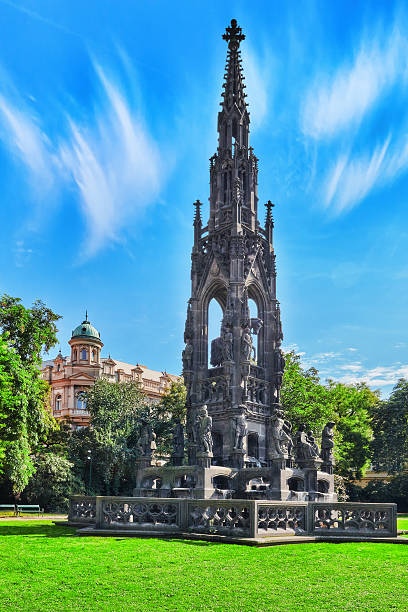 istock Kranner's fountain is a Neo-Gothic monument. 506482032