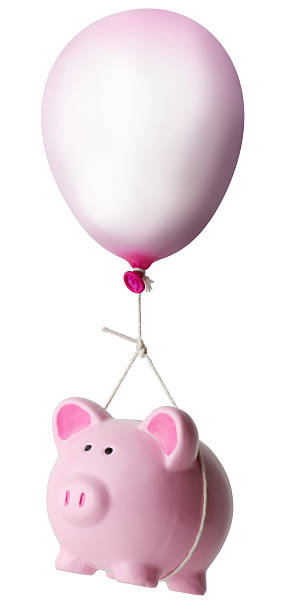 istock Piggy bank balloon 506484740