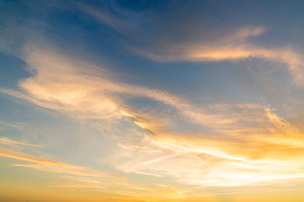 istock Fiery orange sunset sky. Beautiful sky. 506484764