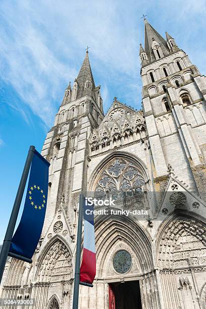 Cathedral Of Bayeux Stock Photo - Download Image Now - Architecture, Basilica, Basse-Normandy