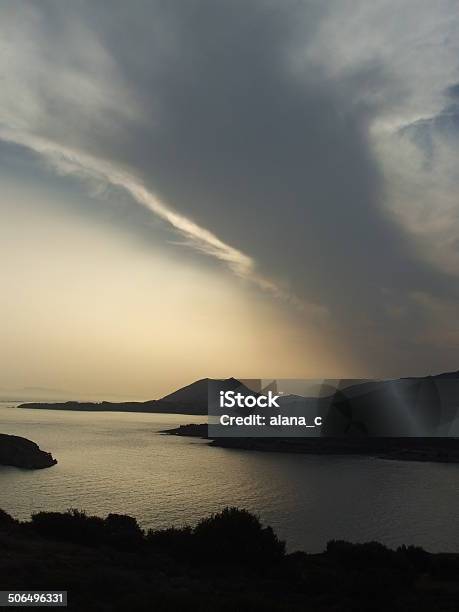 Coastal Sunset Stock Photo - Download Image Now - Coastline, Greece, No People