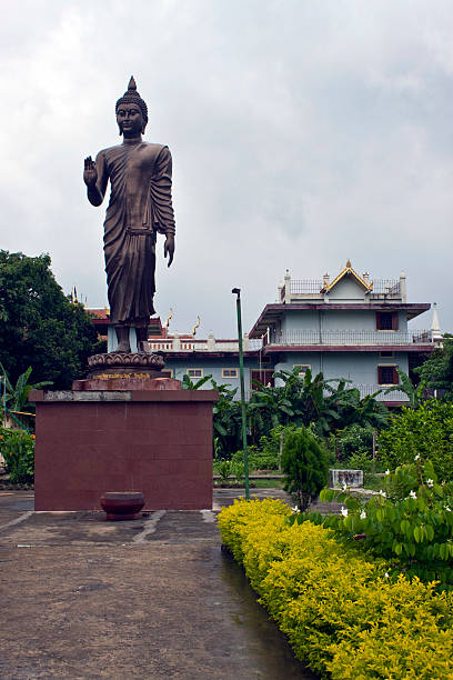 istock Buddha statue in Bodhgaya 506496333