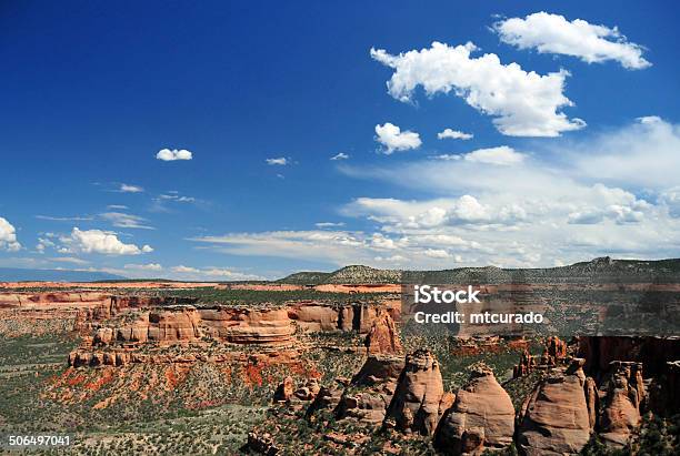 Colorado National Monument Stock Photo - Download Image Now - Arid Climate, Awe, Beauty
