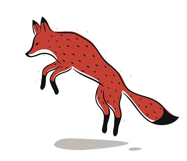 Vector illustration of Fox