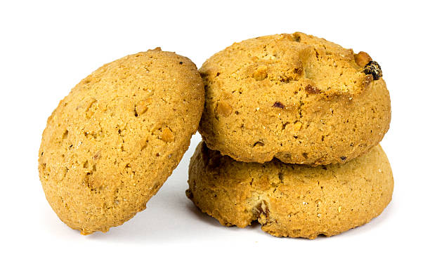 istock oatmeal cookies with raisins and nuts 506504528