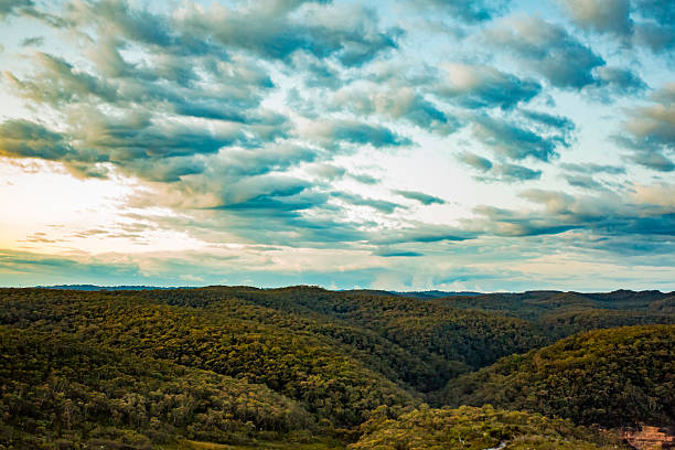 istock Spectacular Dawn Cloudscape Over The Australian Blue Mountains 506507794