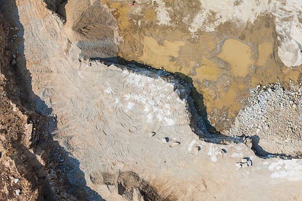 istock aerial  view of  rock quarry 506509118