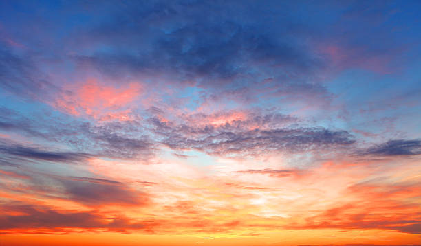 istock Sunset sky over the sea 506511148