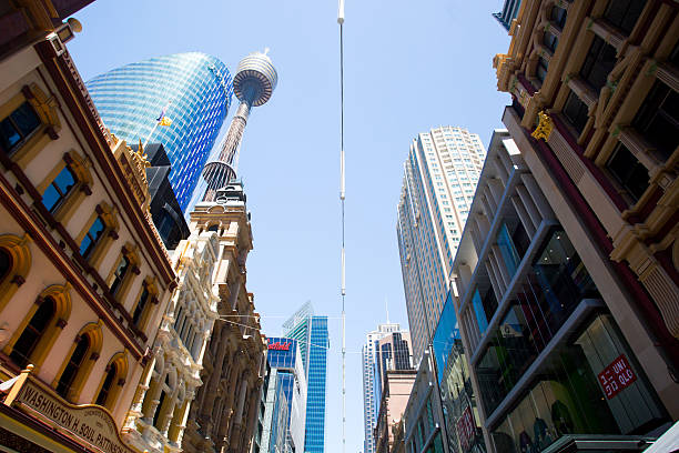 pitt street mall - pitt street mall fotografías e imágenes de stock