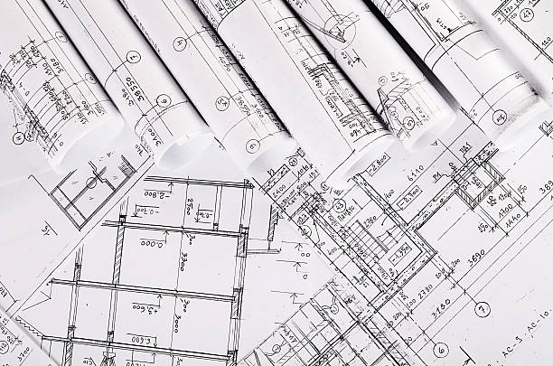 istock The projects of houses a background 506512506