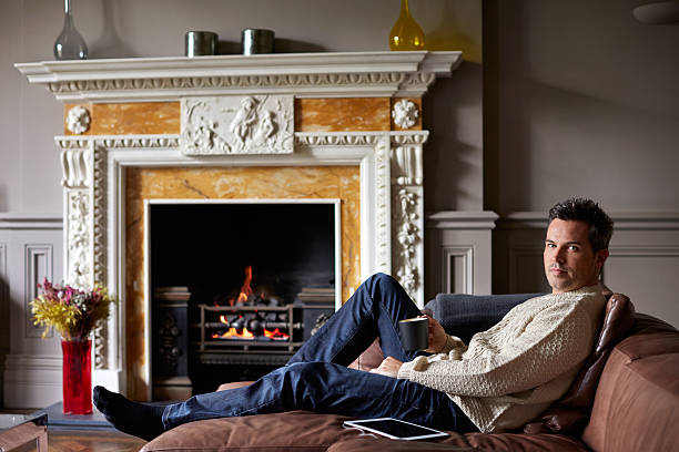 istock Enjoying the warmth of the fire 506515872