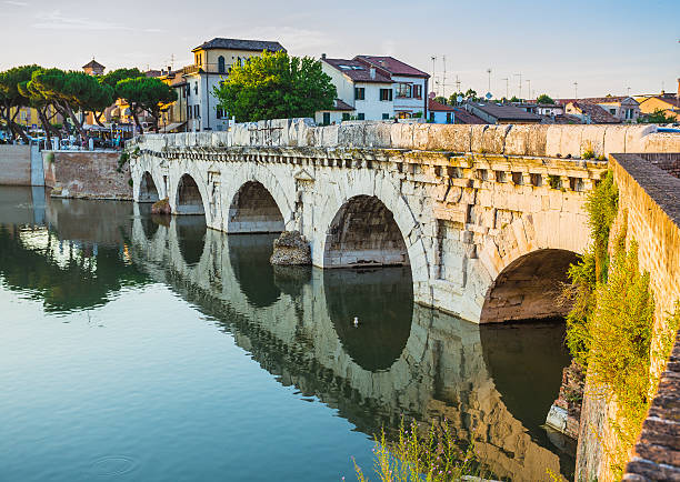 istock Bridge of Tiberius (Ponte di Tiberio) in Rimini 506517282