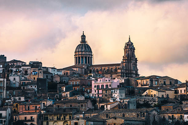 istock Sicilian town, Ragusa. 506517300