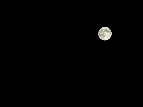 Super moon full moon