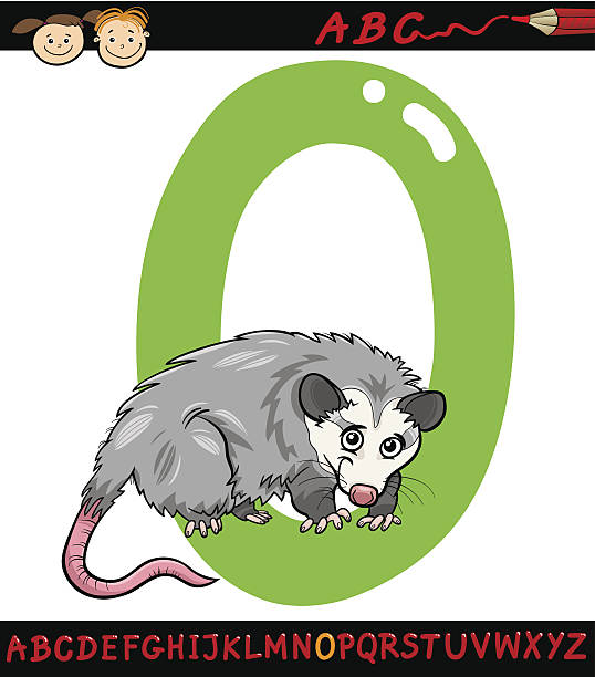 Letter O. Cartoon Alphabet For Children Stock Photos, Pictures &  Royalty-Free Images - iStock