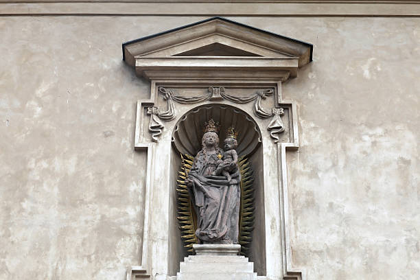 istock Sculpture on wall of St. George's Convent 506540227