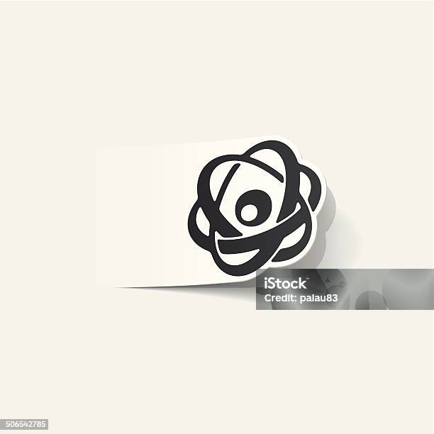 Realistic Design Element Atom Stock Illustration - Download Image Now - Atom, Biology, DNA