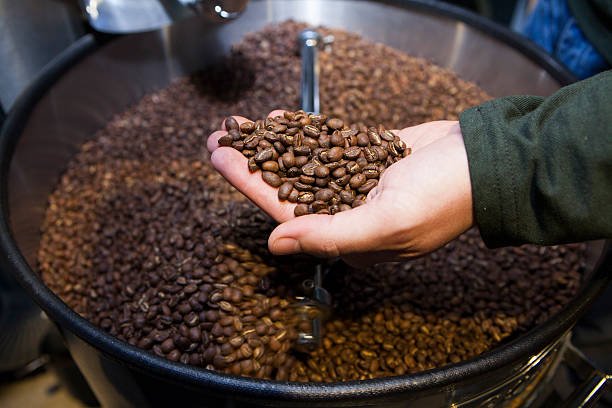 istock Coffee Roaster Cooling Batch of Beans 506546346