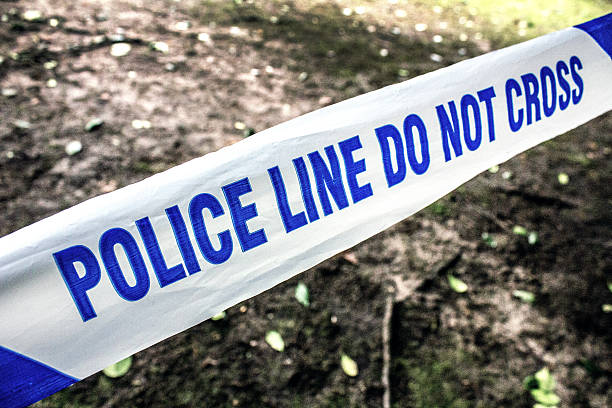 istock Police Tape Evidence 506550360