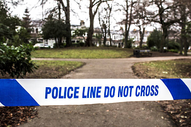 istock Police Tape Evidence 506551324