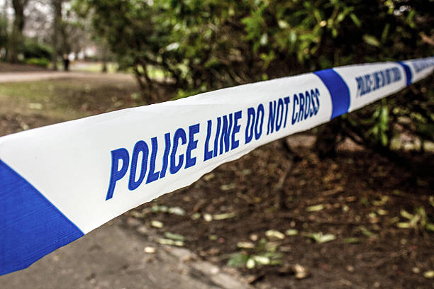 istock Police Tape Evidence 506552062