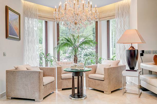 istock Armchairs in the living room 506552346