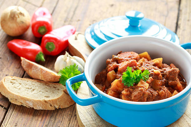 Preparing a tasty Beef Curry