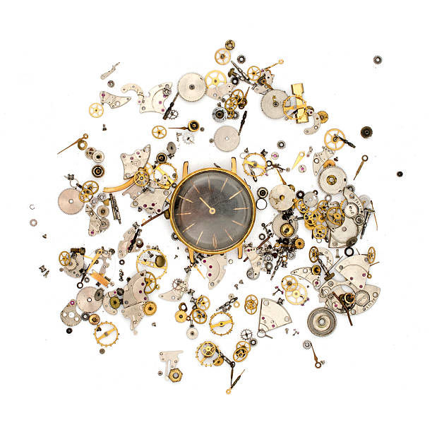 istock texture of the details for mechanical watches 506555974