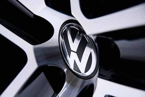Volkswagen sign stock photo