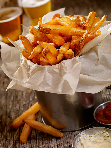 istock French Fries and a Beer 506570655