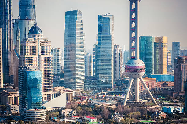 istock shanghai lujiazui downtown closeup 506570693