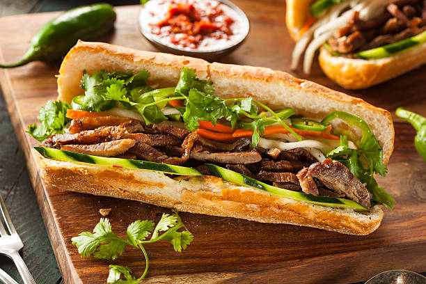 istock Vietnamese Pork Banh Mi Sandwich 506571855