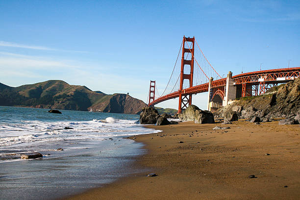 istock Golden Gate Bridge from China Beach 506575877
