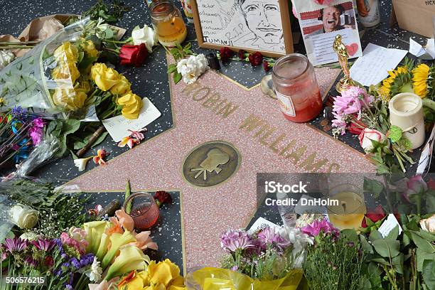 Robin Williams Memorial Stock Photo - Download Image Now - Actor, Celebrities, Comedian