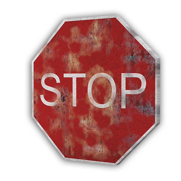 istock Isolated stop traffic sign 506583688