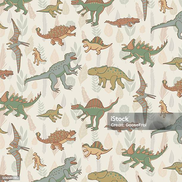 Tiger Pattern Raptor Dinosaur Raptor Pattern Stock Illustration - Download Image Now ...