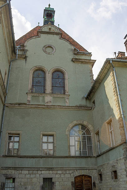 istock Facade Medieval German castle in Ukraine 506588366