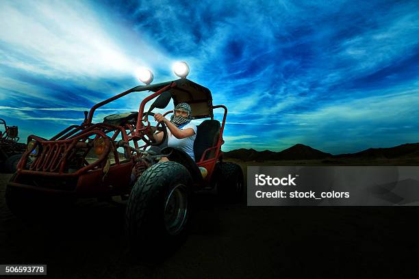 Desert Exploration Stock Photo - Download Image Now - Off-Road Vehicle, Quadbike, Night