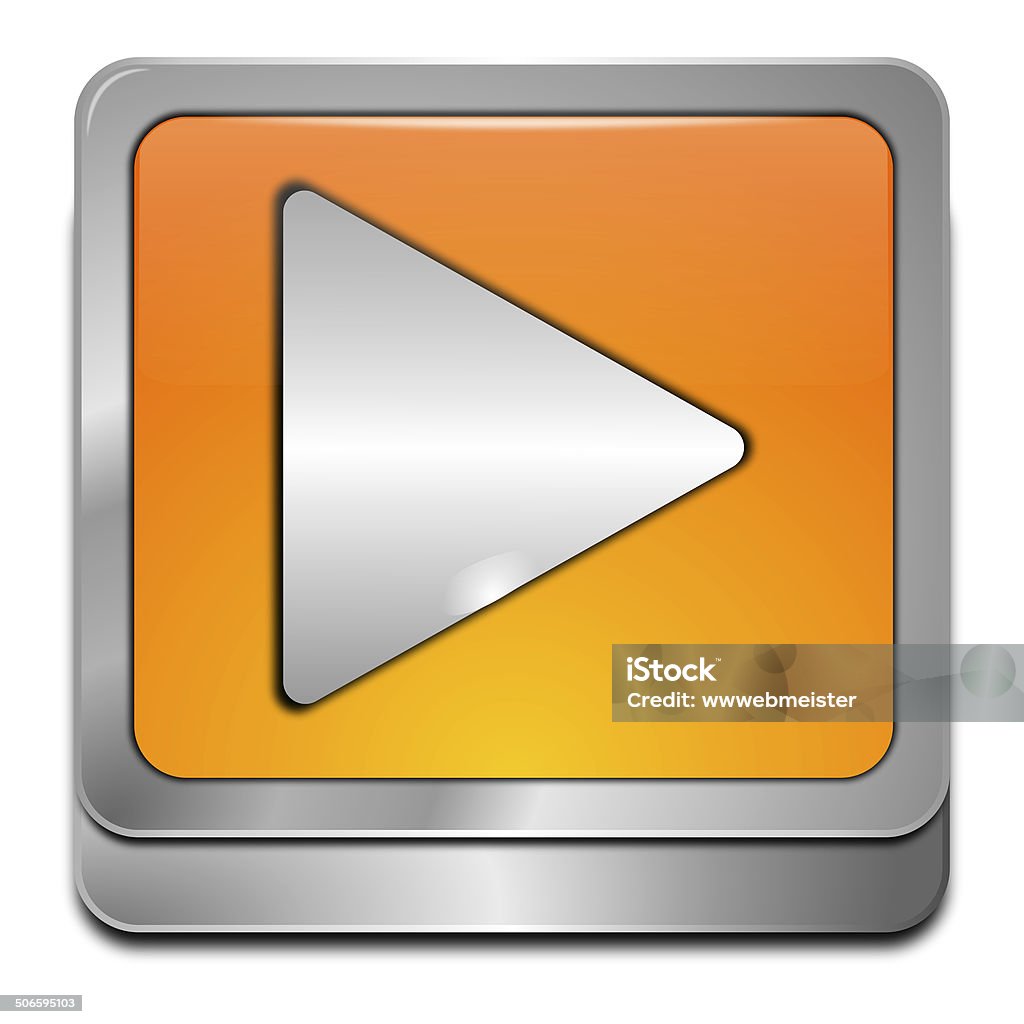Pllay Button Play Button Stock Illustration - Download Image Now - Arts Culture and ...
