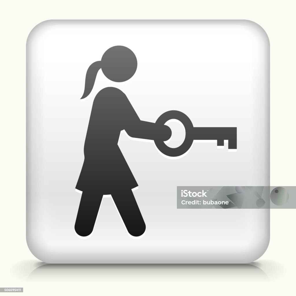 Key Answer Vector Square Button With Answer Key Royalty Free Vector Art Stock ...