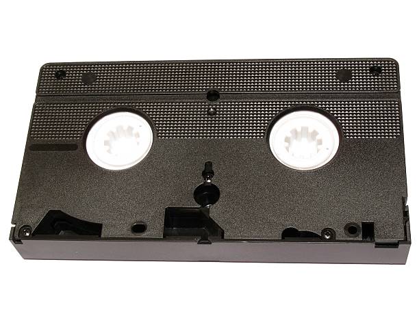 istock VHS tape cassette on white photo. 506595950